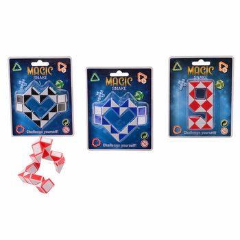 MAGIC SNAKE - 3D BŰV&Ouml;S K&Iacute;GY&Oacute; J&Aacute;T&Eacute;K K&Aacute;RTY&Aacute;N (24 db)