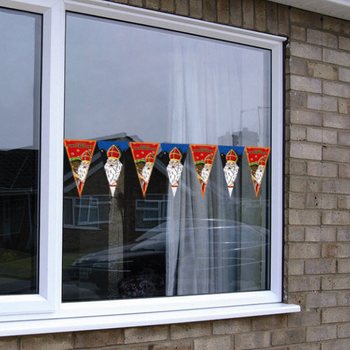 Sinterklaas ablakmatrica szett (12 db)