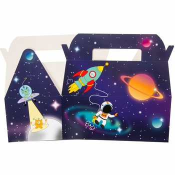 Gyerek Men&uuml; Dobozok Vil&aacute;gűr / Space - 22,5 x 12 x 9,5 cm (24 db)