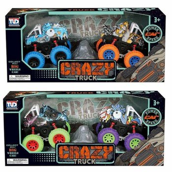 2 RÉSZES Lendkerekes Dinoszaurusz Monstertruck Készlet Díszdobozban - Mix