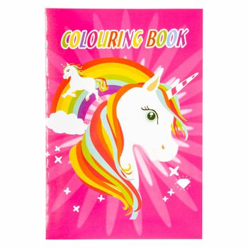 Unicornis / Egyszarv&uacute; kifestők&ouml;nyv matric&aacute;kkal 20x14 cm (24 db)