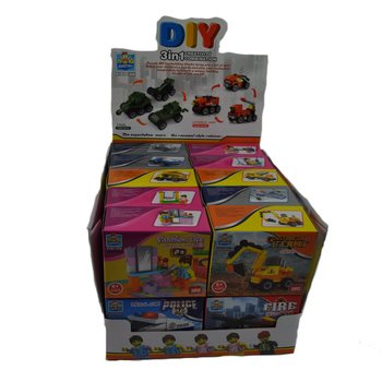 BRICKS ÉPÍTŐKOCKA - MIX SOROZAT KIJELZŐBEN (20 db)