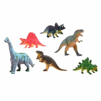 ANIMAL WORLD - Dinoszaurusz J&aacute;t&eacute;kk&eacute;szlet (6 Figura)