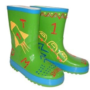 FUNKY WELLIES - SZ&Iacute;NEZD KI A SAJ&Aacute;T GUMICSIZM&Aacute;D - Z&Ouml;LD / M&Eacute;RET: 28