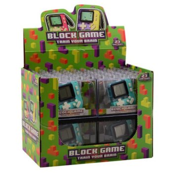 BLOKKOS JÁTÉKKONZOL - VEGYES SZÍNEK - DISPLAY-BEN (12 db)