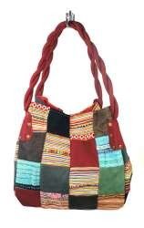 B-FAIR Patchwork Táska Kicsi Piros