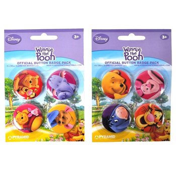 Disney Micimack&oacute; 4 r&eacute;szes kitűző k&eacute;szlet (24 db)