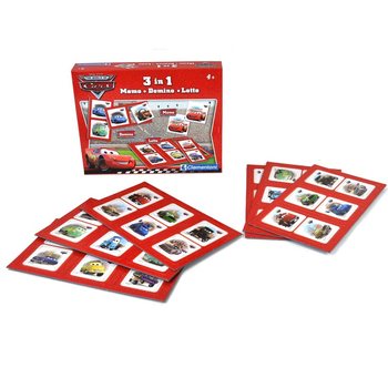DISNEY PIXAR VERD&Aacute;K (CARS) 3 AZ 1-BEN T&Aacute;RSASJ&Aacute;T&Eacute;K - MEMO - DOMIN&Oacute; - LOTTO