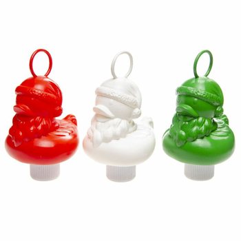 Kar&aacute;csonyi kacsahorg&aacute;szat XMAS DUCKZ - 12 CM (15 db)