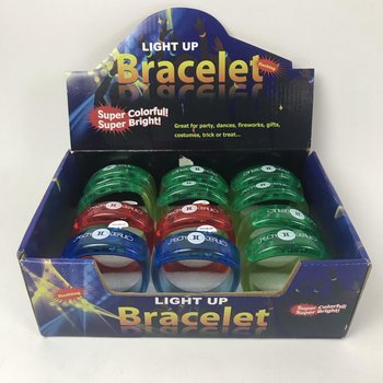 VILÁGÍTÓ LED KARKÖTŐK (12 db)