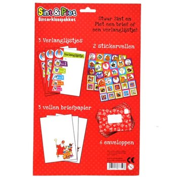 14 R&eacute;szes Mikul&aacute;s K&iacute;v&aacute;ns&aacute;glista K&eacute;szlet (12 db-os csomag)