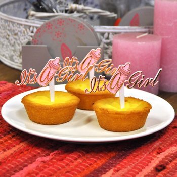 Sz&uuml;let&eacute;si Cupcake P&aacute;lcika - It's a Girl (12 db)