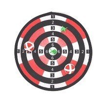 GYERMEK DART T&Aacute;BLA (12 db)