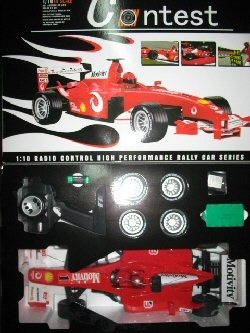 Nagy RC Forma-1 Versenyautó Contest