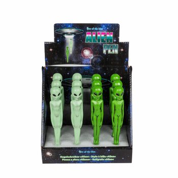 Alien 3D Goly&oacute;stollak Display-ben (12 db) - SZUPER OLCS&Oacute;