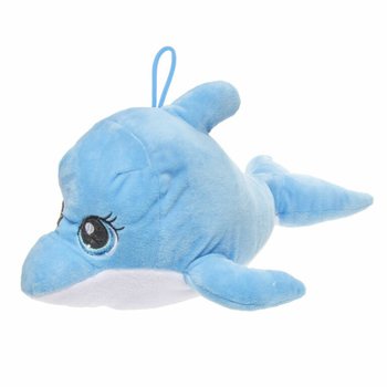 NAGY PL&Uuml;SS DELFIN, 35 CM - VEGYES SZ&Iacute;NEK (6 db)