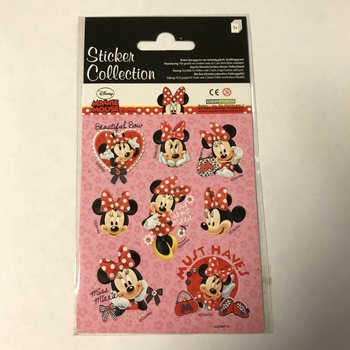Disney Minnie Mouse Matrica Ívek - 16 x 9 cm (10 szett)