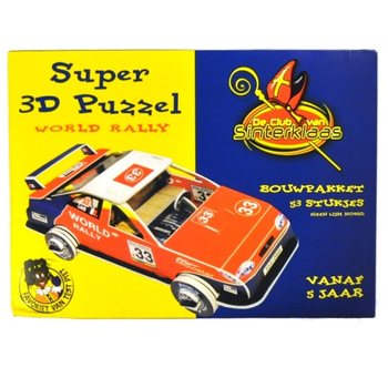 SUPER 3D PUZZLE "WORLD RALLY" (6 db)