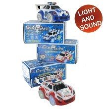 Bump & Go Rendőrs&eacute;gi Versenyaut&oacute; (2 db)