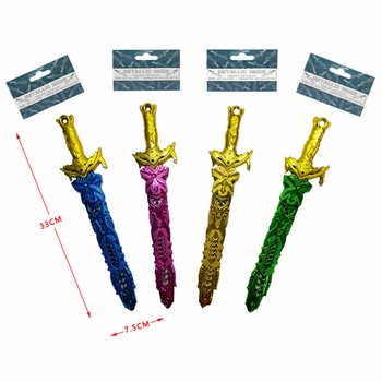 MET&Aacute;LF&Eacute;NYŰ SZ&Iacute;NES KARD, 33 CM HOSSZ&Uacute; (36 db)