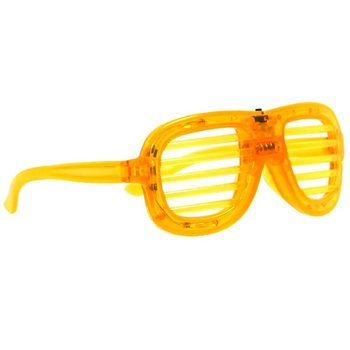 SHUTTER SHADES LED VIL&Aacute;G&Iacute;T&Oacute; SZEM&Uuml;VEG - SZ&Iacute;N: S&Aacute;RGA (12 db)
