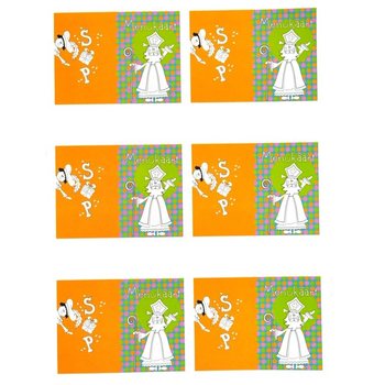 14 r&eacute;szes Szent Mikl&oacute;s / Sinterklaas &Eacute;tkezőszett (12 db)