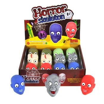 Horror fej displayben (12 db)