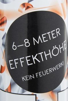 Konfetti &aacute;gy&uacute; &ndash; Sz&iacute;n: Narancs/Ez&uuml;st 40 cm - konfetti kil&ouml;vő sz&uuml;let&eacute;snapokra (10 db)