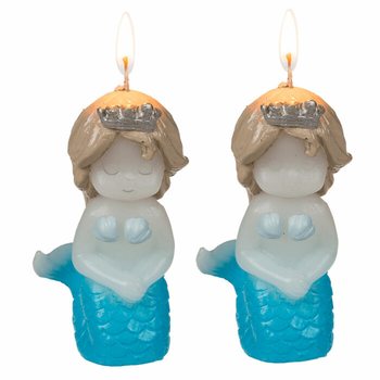 **SZUPER OLCS&Oacute;** HABLE&Aacute;NY / MERMAID GYERTYA DISPLAY-BEN (12 db)