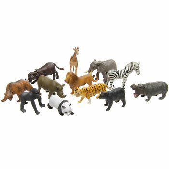 ANIMAL WORLD - VAD&Aacute;LLATOK J&Aacute;T&Eacute;KFIGURA MIX (12 db)