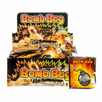 BOMBA ZSÁK - DURRANÓ TASAK KIJELZŐBEN (100 db)
