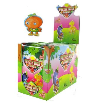 3D puzzle édességgel (30 db)