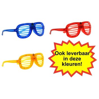 LED-ES SHUTTER SHADES SZEM&Uuml;VEG - SZ&Iacute;N: Z&Ouml;LD (12 db)