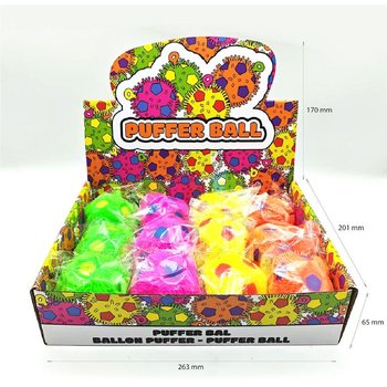 PUFFER LABDA - 6.5CM - DISPLAYBEN (12 db)