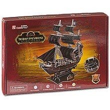 3D kirak&oacute; - Queen Anne's Revenge kal&oacute;zhaj&oacute;