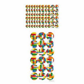 Fun Stickers - Brickz Építőkockák (10 ív)
