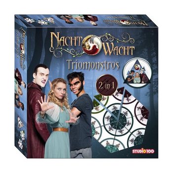 Studio 100 - Nachtwacht Triomonstros 2 az 1-ben J&aacute;t&eacute;k &eacute;s Kirak&oacute; (6 db)