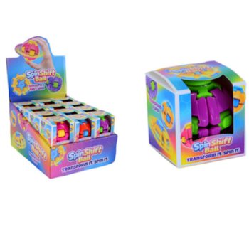 SPIN &Eacute;S POP FIDGET SPINNER LABDA - SPIN SHIFT BALL - DISPLAYBEN (24 db)