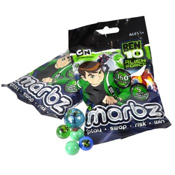 Ben 10 üveggolyó tasakban - 5 db (15 szett)
