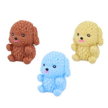 Stretchy Squishy ny&uacute;l&oacute;s pudlik kijelzőn (12 darab)