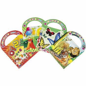 Kicsi sz&iacute;nezők&ouml;nyvek matric&aacute;kkal, Mix (12 db)