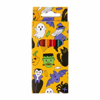 6 r&eacute;szes Halloween sz&iacute;nes ceruza k&eacute;szlet (24 darab)