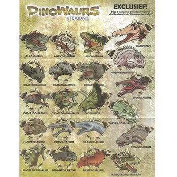 ***TOP TERM&Eacute;K*** DINOWAURS DINOSZAURUSZOK DISPLAYBEN (30 db)