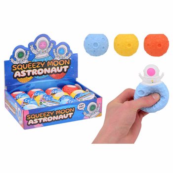 Astronaut Squeezy Holdgolyó - Display-ben (12 darab)
