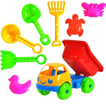 D&ouml;mper J&aacute;t&eacute;k Strandk&eacute;szlet 17 cm (10 db)