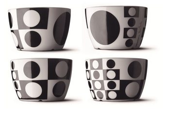 MENU - VERNER PANTON 4 RÉSZES TÁL KÉSZLET 12 CM (1 db)