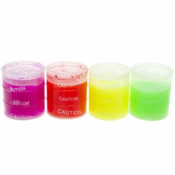 Kis Sz&iacute;nes Slime Display-ben (24 db)