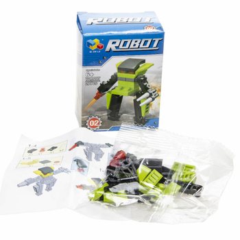 Építőkocka Robotok (12 darabos display)