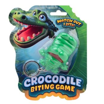 Harap&oacute;s krokodil j&aacute;t&eacute;k kulcsart&oacute; - k&aacute;rty&aacute;n (24 db)