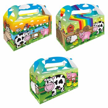 Menübox – Farm – 22.5 x 9.5 x 18 cm (12 db)